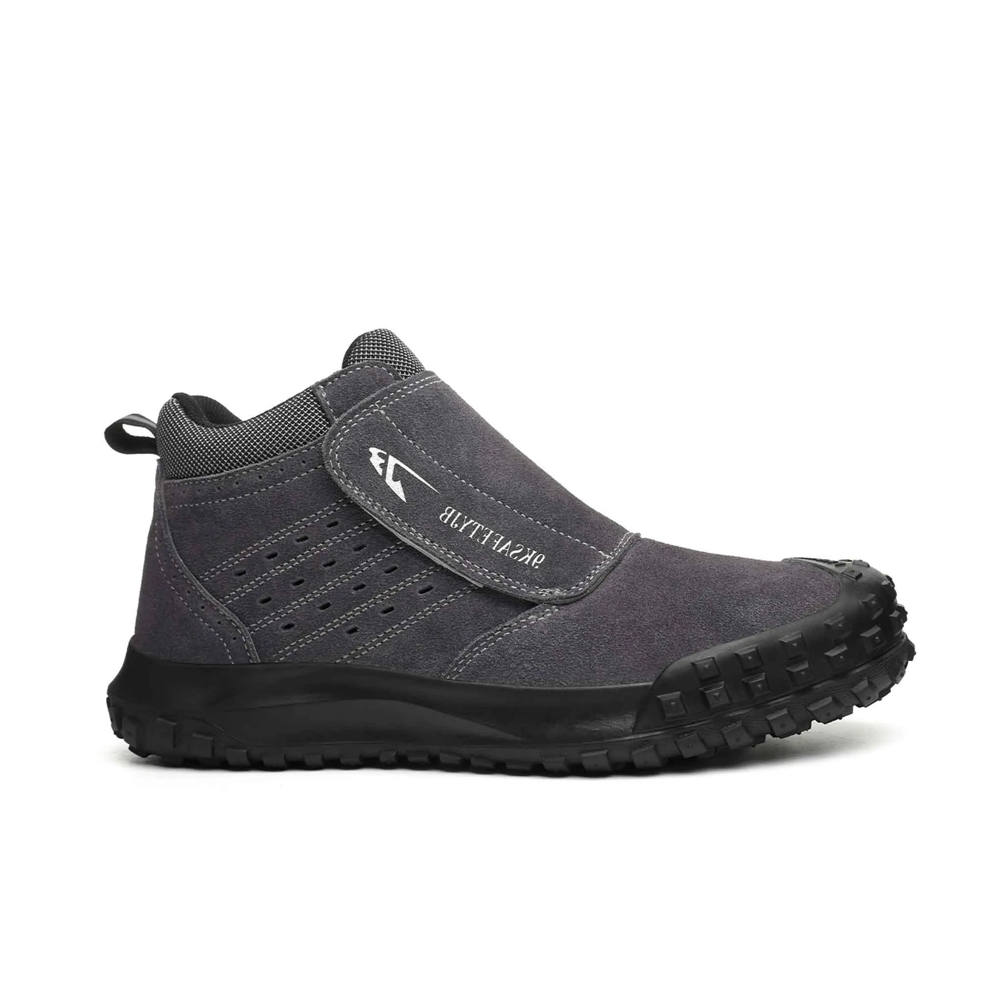 Women's Steel Toe Welding Boots - Slip Resistant | B251