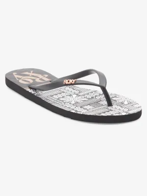 Womens Viva Stamp Flip-Flops