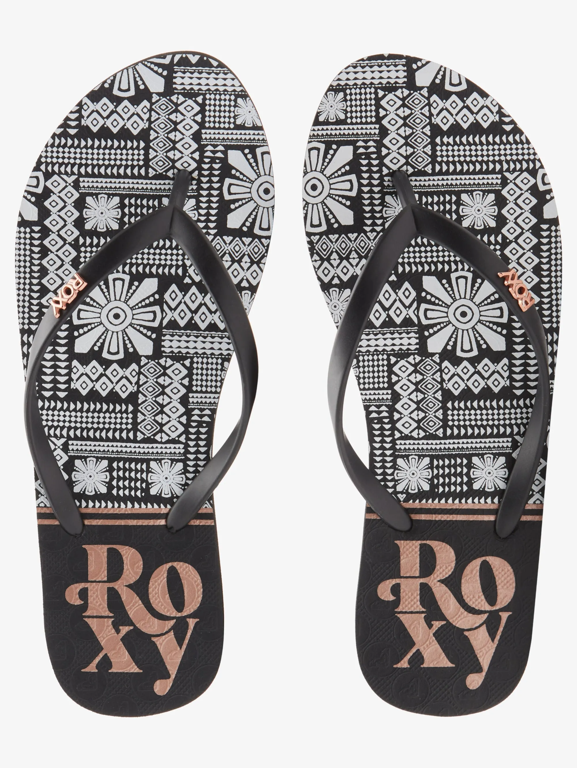 Womens Viva Stamp Flip-Flops