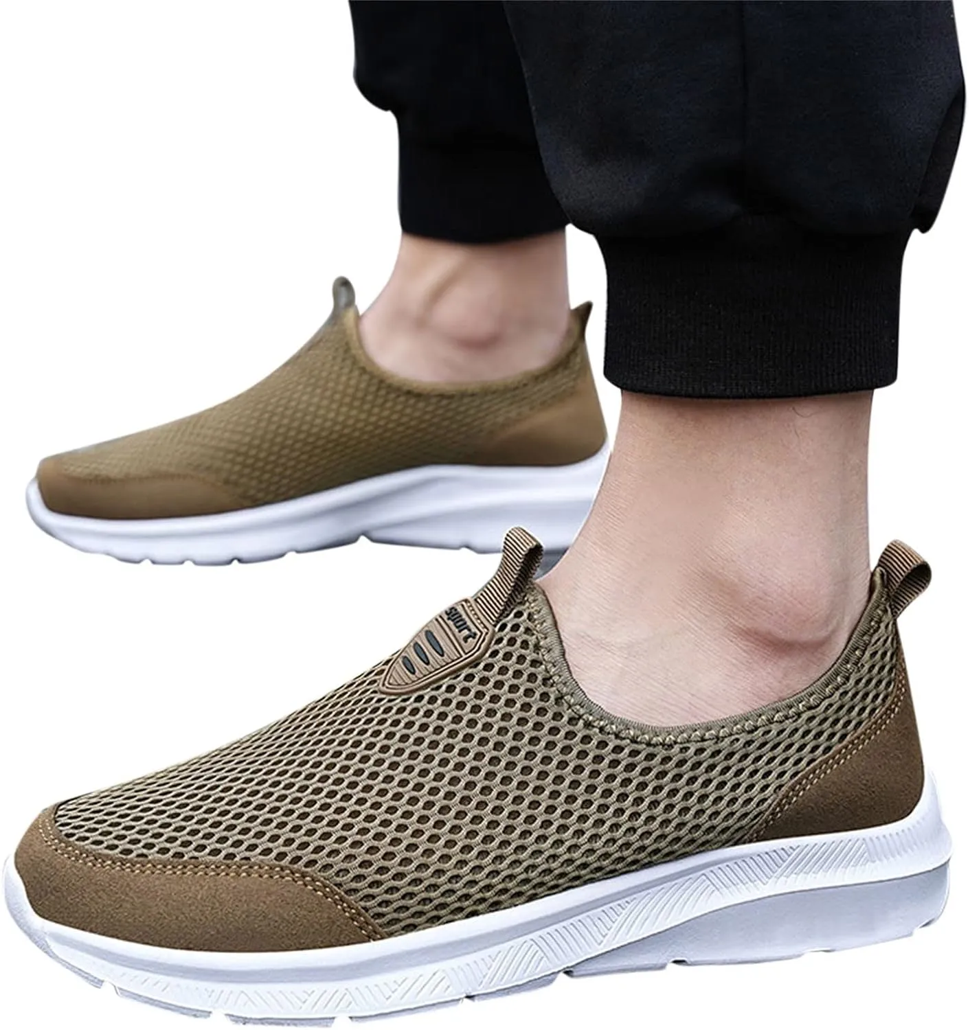 Women's Walking Shoes Cushion Comfortable Breeze Shoes Womens Tennis Shoes Slip On Business Casual Shoes Black Sneakers Steel Toe Tennis Shoe Casual Loafers