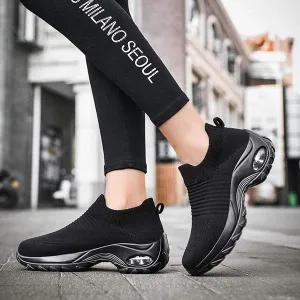 Women's Walking Shoes Sock Sneakers
