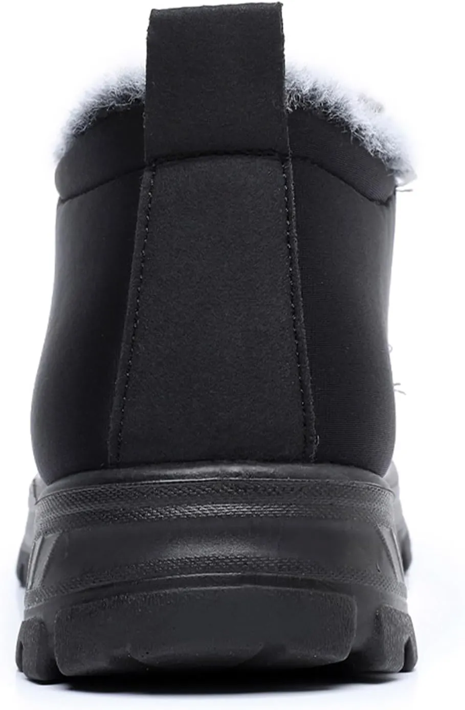 Women's Waterproof Winter Snow Boots Lightweight Warm Faux Fur Lined Mid-Calf Booties WaterProof Mini Warm Hiking Fur Lined