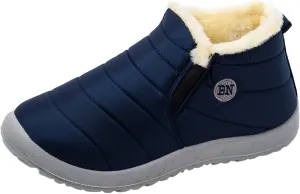 Women's Winter Boots Waterproof Snow Boots Platform Insulated Fur Boots Outdoor Work Boots Womens Work Boots
