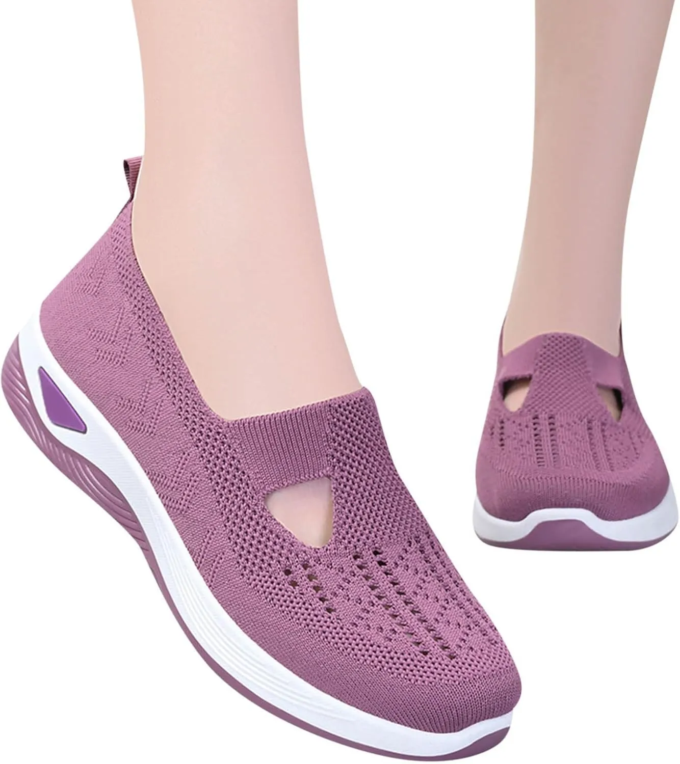 Women's Woven Orthopedic Breathable Soft Shoes Mens Casual Shoes Arch Support Casual Shoes for Fall Waterproof Sneakers Waterproof Tennis Shoe Loafers Dress Shoe