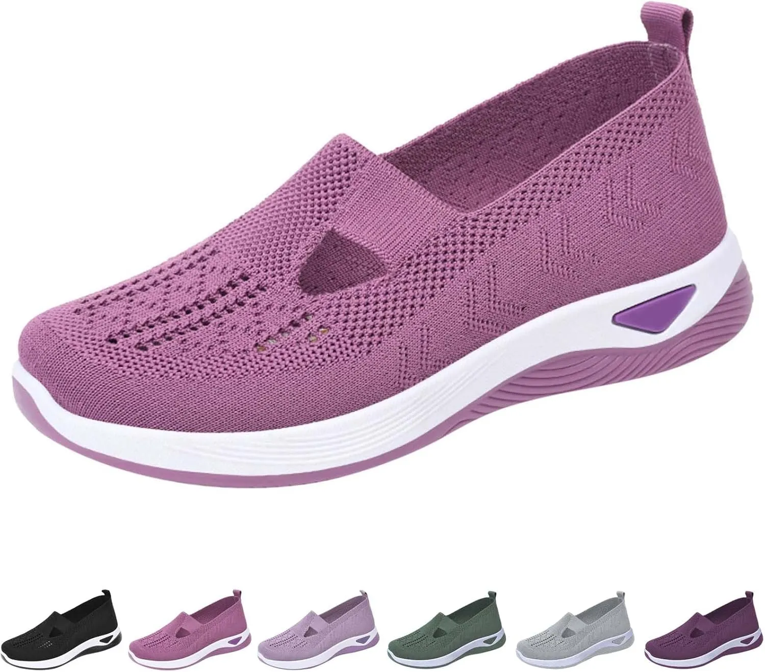Women's Woven Orthopedic Breathable Soft Shoes Mens Casual Shoes Arch Support Casual Shoes for Fall Waterproof Sneakers Waterproof Tennis Shoe Loafers Dress Shoe