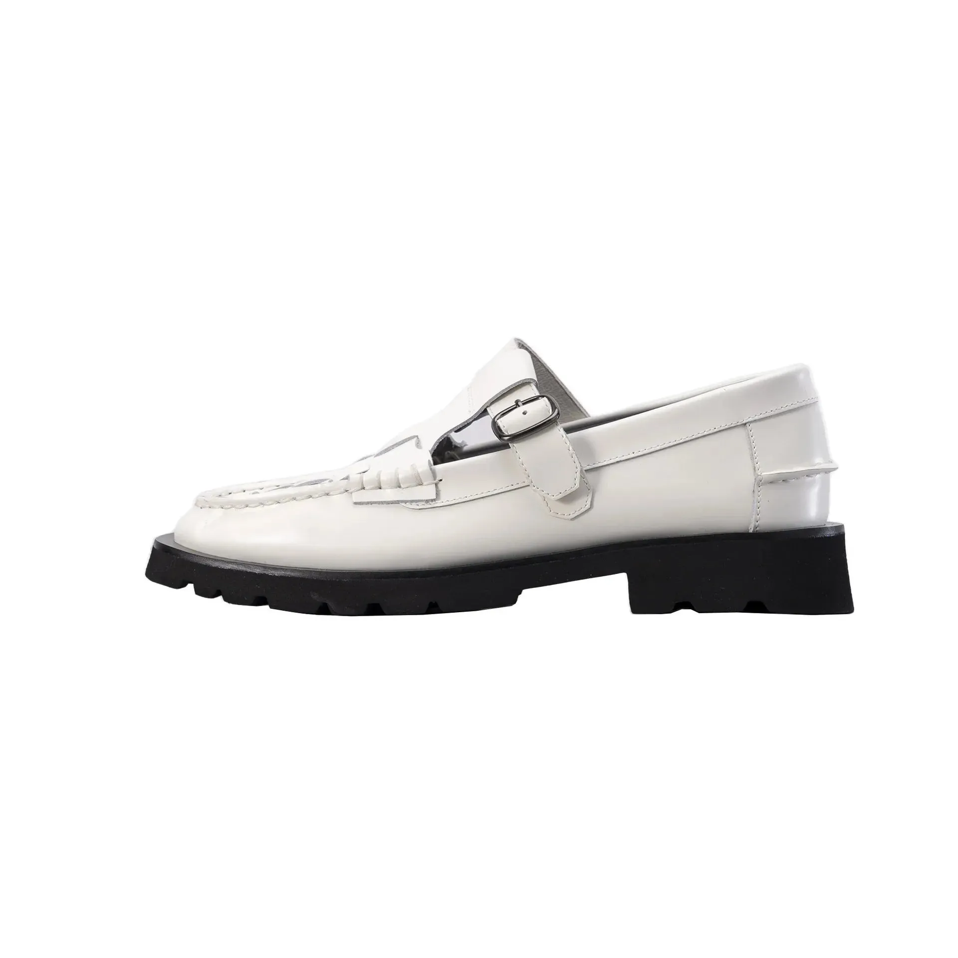 xakxx Vintage Leather Woven Mary Jane Shoes for Women Female Sneakers Ladies on Offer