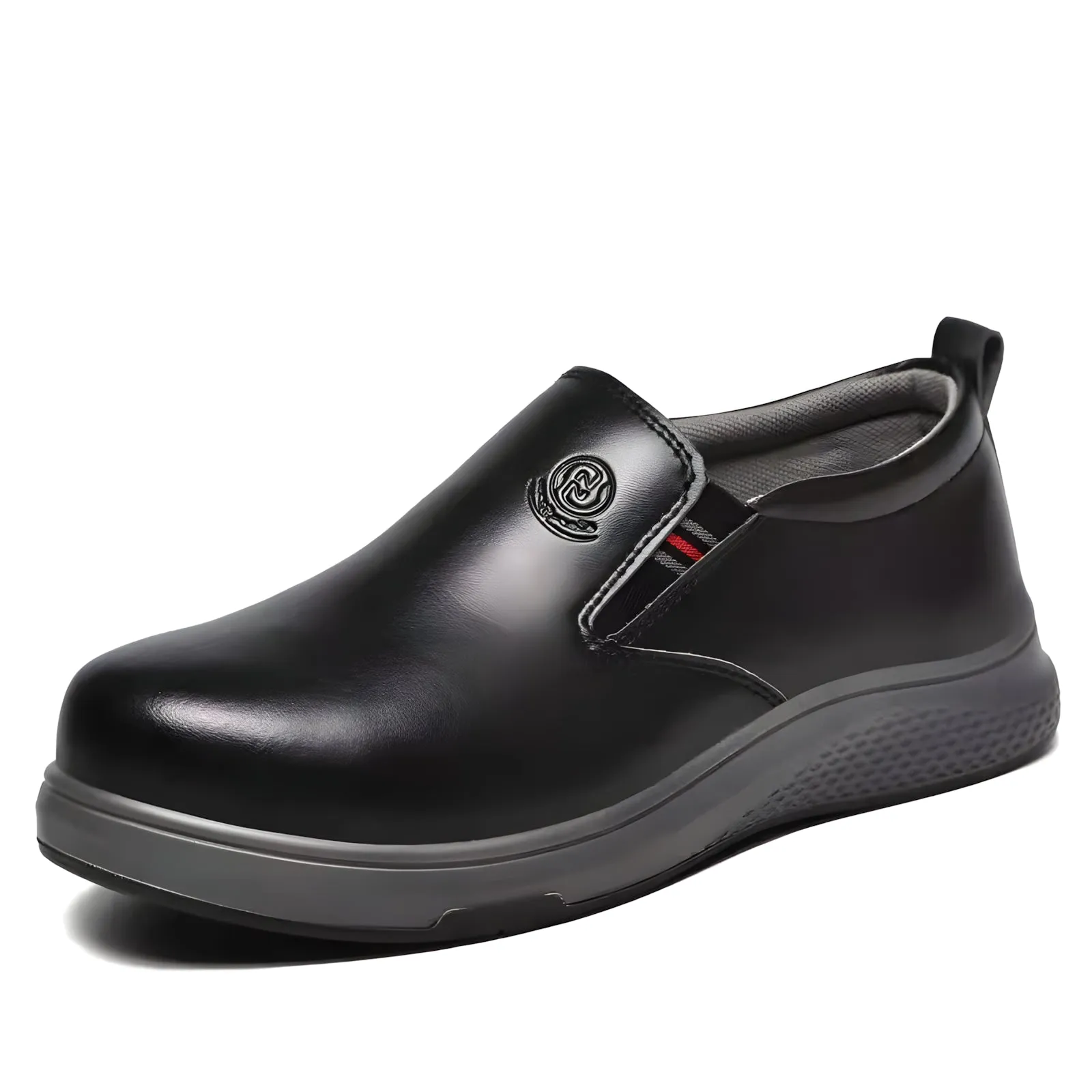 Yogi White Cushion Safety Steel Toe Shoes